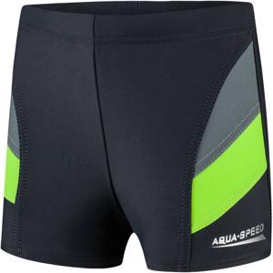 Плавки-боксери для хлопців Aqua Speed ANDY 5595 сірий, зелений дитяча